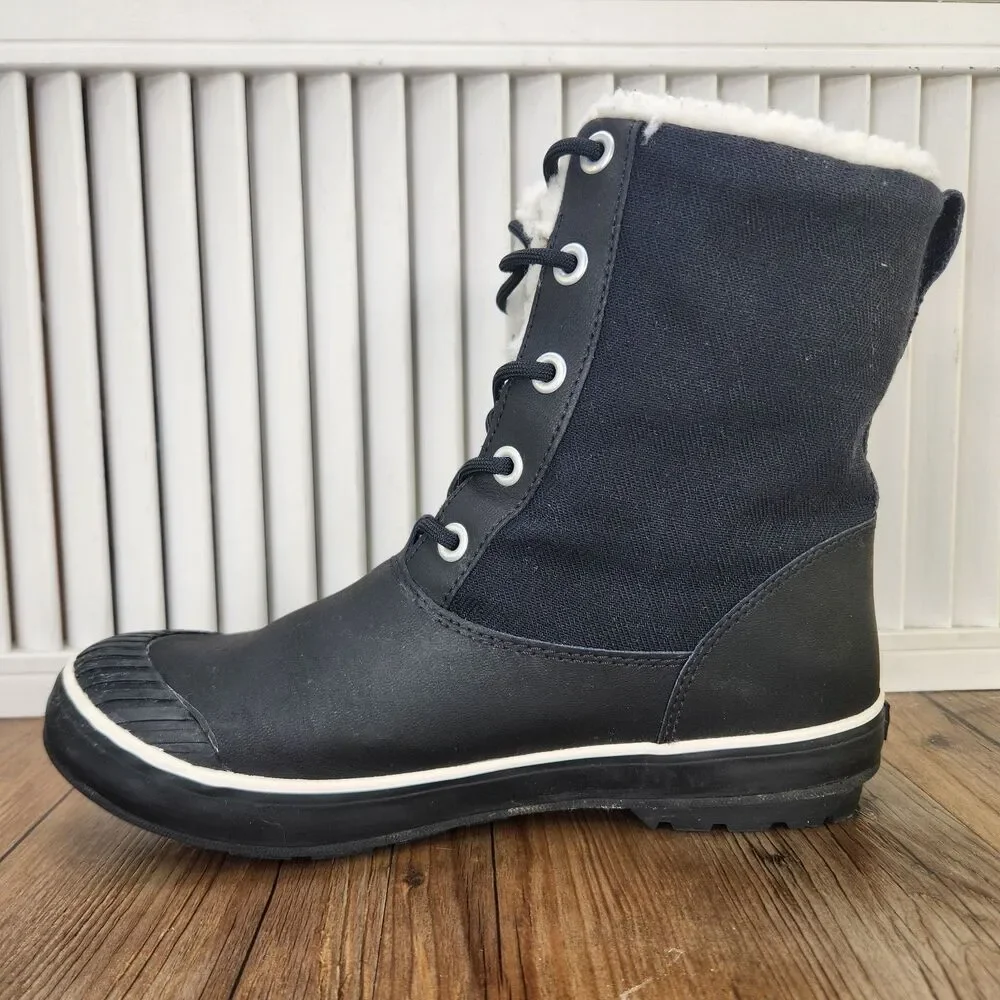 Keen Elsa Boot WP Waterproof Insulated Winter Boots Womens Size 9 Black 1013971